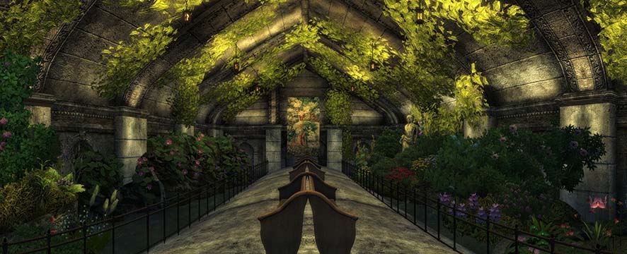 Oblivion Panorama Garden Bathhouse